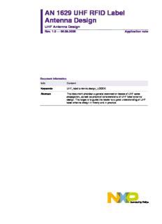 an 1629 uhf rfid label antenna design|uhf antenna design.